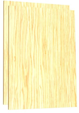 Acan Tradineur - Pack de 2 Laminas de Chapa - Fabricado en Madera - Ideal para la decoración y Manualidades - 60 x 40 cm.