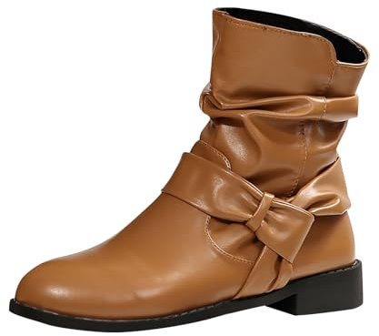 Stivali Camoscio Donna Stivali Donna Texani Boots for Women Stivali Texani Donna Alti Texani Bianchi Stivali Alti sopra Il Ginocchio Stivali Texani Donna Stivale alla Caviglia