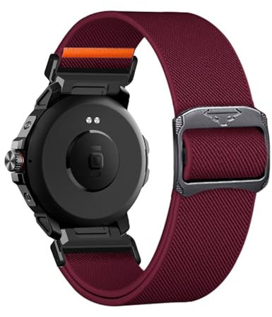DINGK Uhrenarmband für Coros Vertix 2 Armband Weiches Elastisches Nylon Atmungsaktiv Outdoor Sport Verschleißfest Verstellbares Ersatzbänder Kompatibel mit Coros Vertix 2 Band (6)