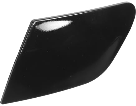 INFINAUTO Front Left Bumper Headlight Washer Nozzle Cover Cap No.1K5955109A Stoßstangenverkleidungsdüsenabdeckung für VW Golf V M K5 GTI R32 2003-2009 Schwarz Kunststoff 1 Stück