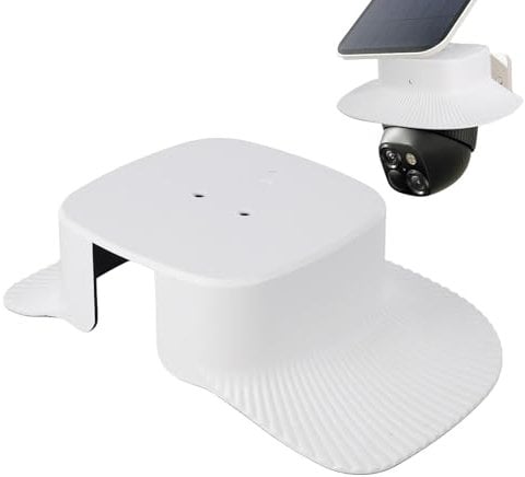 Sun Rain Shade Kameraabdeckung, Solar -Überwachungskameraabdeckung,Schutzabdeckung Sonnenschutz für Outdoor -Kamera - Wasserdicht