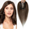 Echthaar Hair Topper für Frauen Krone Toppers Kurze Perücken Haarteile für Dünnes Haar 100% Echtes Menschliches Haar Clip in Topper Haar Toppers für Frauen Echthaar Topper Leichtes(4#)