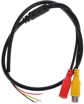 CHICAMPERA Kamerakabel Kfz-Kabelverbinder Kabelsatz für Nebelscheinwerfer Verlängerungskabel der Rückfahrkamera Kabelverbinderstecker Steckdrähte Stereo-Kabelbaum Plastik