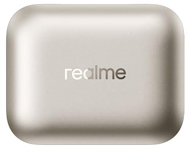 realme Buds T200 Auriculares Inalambricos Bluetooth True Wireless, Cancelación Inteligente de Ruido Activa de 32dB, Audio Hi-Res & LHDC 5.0, Sonido Espacial 360°, Autonomía hasta 52 Horas, Negro