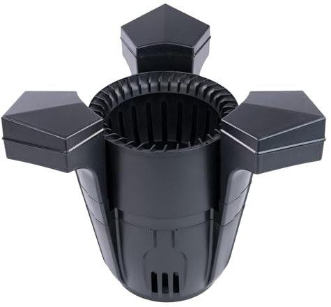 DOJOEUU Schwimmender Skimmer mit Saugfunktion, 2-in-1-Teichskimmer mit Pumpe und 10 m Netzkabel, Skimmer und Klärer, automatischer Poolreiniger für Garten, Pool, Teiche und Seen(70W)