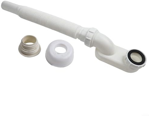 Système complet de tuyau de vidange de baignoire avec raccords faciles à glisser
