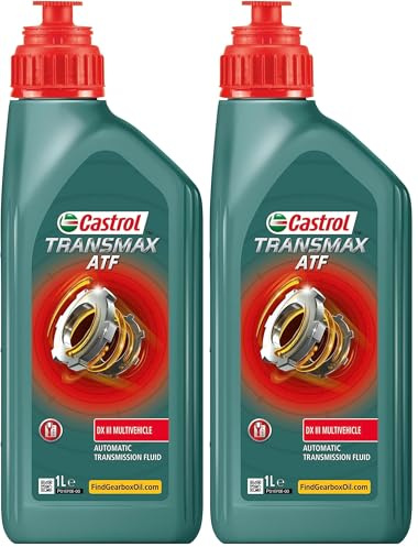 Castrol TRANSMAX ATF DX III Multivehicle, 1L (Lot de 2)