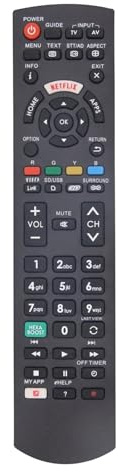 Telecomando Universale Sostitutivo, Compatibile Con Televisori Al Plasma Panasonic Viera Smart 4K HDTV 3D LCD LED
