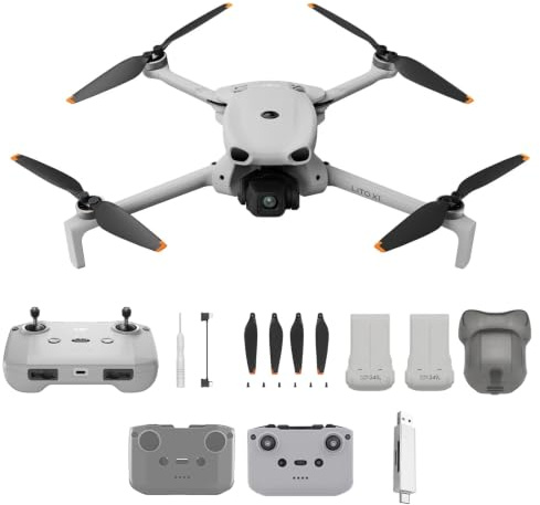DJI Lito X1 Combo 2 Batterie Bundle, drone con fotocamera 4K, rilevamento degli ostacoli, ActiveTrack, sensore da 1/1,3 pollici, C0 (Custodia Protettiva)
