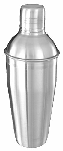 Buckingham Stainless Steel Cocktail Shaker Drink Mixer with Built-in Strainer & Lid Premium Bartender Shaker for Mojitos Margaritas Martinis Cocktails & Mocktails 750 ml (Matt Finish)