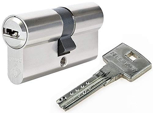 ABUS Bravus 2000 Doppelzylinder 45/50 mm | Profilzylinder Schließ-Zylinder mit Kopierschutz & Not- und Gefahrenfunktion | Patentschutz bis 2030 | Inklusive 5 Wendeschlüssel und Sicherungskarte