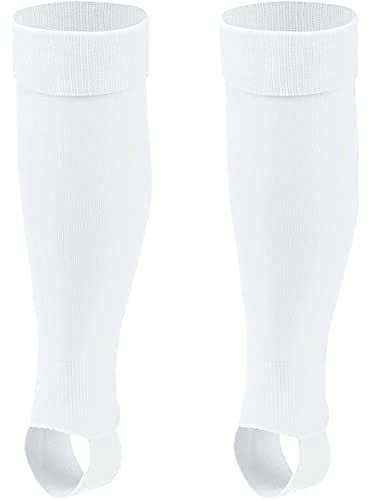 JAKO Stegstutzen Uni ohne Logo Weiss, M (Junior) Herren