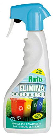 flortis Spray élimine les odeurs Idéal pour conteneurs poubelles litières 500 ml