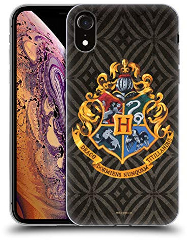 Head Case Designs Offizielle Harry Potter Hogwarts Kamm Prisoner of Azkaban I Gel Handyhülle Hülle [Militärischer Schutzgrad] Kompatibel mit Apple iPhone XR