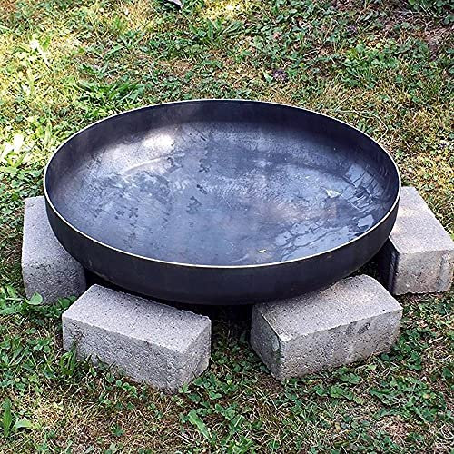 Czaja Fond en plastique Ø 60 cm, foyer, brasero, barbecue pour jardin et terrasse
