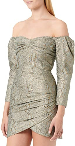 Just Cavalli Damen Kleid, 627j Gold, 38