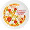 KASANOVA Piatto pizza 30,5 cm Prosciutto e Funghi multicolore Tavola