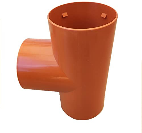 Drainage T-Stück DN100 Drainagerohr Sickerschacht Drainageschlauch Sickergrube