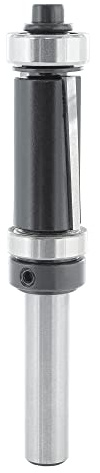 ENT 13471 Bündigfräser mit Achswinkel HW, Schaft (S) 8 mm, Durchmesser (D) 14 mm, NL 25,4 mm, SL 32 mm, mit 2 Kugellager