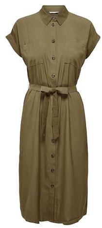 ONLY Female Blouse Dress Tie Belt