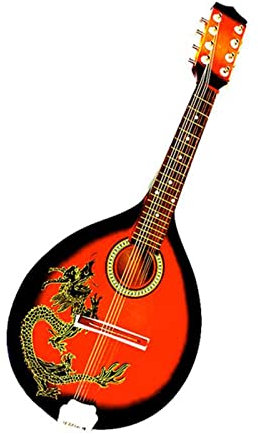 Mandolina Instrumento Musical Artesanal Madera De Abeto Mandolina Ocho Cuerdas Mandolina Instrumento Musical mandolina para Principiantes