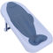 Baby-Badewannenstütze, Baby-Badewannen-Liegestütze, Badematte für Waschbecken (Hellblau)