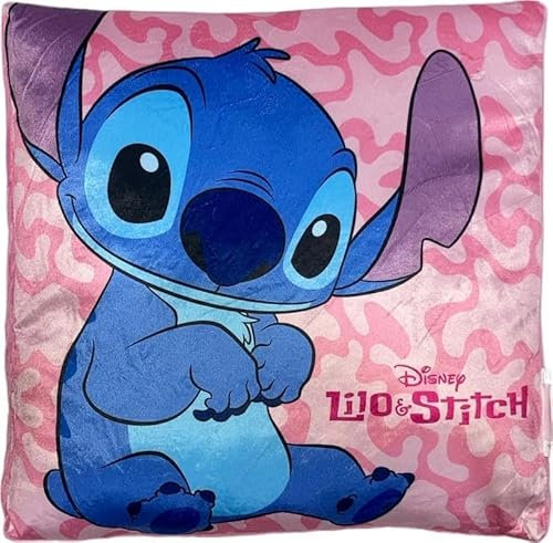 arlis Disney Stitch Kissen 38 cm (Kissen Lilo Stitich Rose)