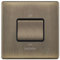 Selectric Screwless Antique Brass 10 Amp 3 Pole Fan Isolator Switch – X-Rated 5MPLUS