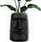 Streysisl Easter Island Statue, Easter Island Head Statue - Planter, Resin Flower Pot with Human Face, Easter Island Head Statue for Transplanting, Living Room Desktop Decoration