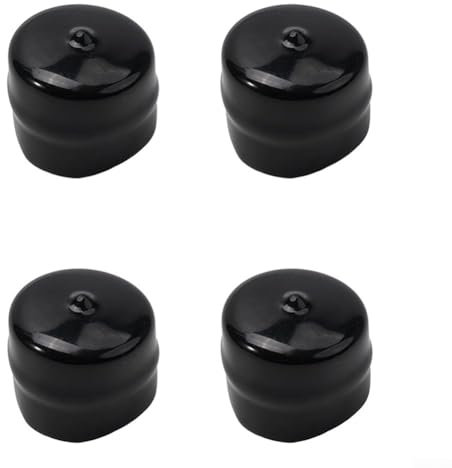 4 piezas 532104757 tapa de eje de rueda de goma para cortacésped para Craftsman cortacésped tractor de césped, tapa de eje de tractor de césped, pieza de repuesto