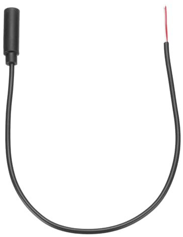 sourcing map 3.5mm Female Jack to Bare Wire Open End Replacement TRS 3 Pole Stereo 1/8 Audio Cable Plug Jack for Earphone Headphone Cable Repair, 0.30m