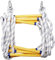 RajoNN Tragbare Strickleiter, Feuerleiter, Evakuierungsleiter mit Haken, Kletterleiter für drinnen und draußen, Seildurchmesser: 18 mm, 8 m (Größe: 10 m)