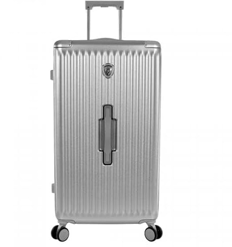 Heys EU-Koffer 10161, Silber, 76,2 cm, Unisex, Erwachsene, Silber, 30, Lässig