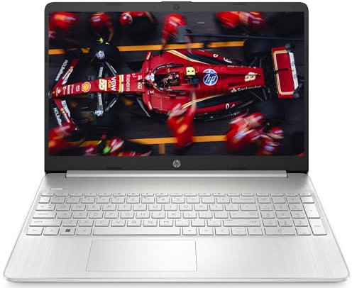HP Laptop 15s-fq5091nl, Intel Core i7-1255U, RAM 16GB, SSD 512GB, Intel Iris Xe, Display 15.6” FHD, Antiriflesso, Wi-Fi, Lettore SD, Webcam HD, Windows 11, Argento