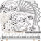 Huaxintoys Fournitures de Fête D'anniversaire de Musique, 61 Pièces Décoration de Fête de Notes de Musique Comprendre Assiette,Gobelets en Carton,Serviette et Nappes pour Musique Thème Anniversaire