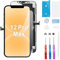 Moautodc Display für iPhone 12 Pro Max Bildschirm 6.7 LCD Bildschirm FHD 3D Touchscreen Digitizer Rahmen Montage und Reparaturkits, LCD Bildschirm für iPhone 12 Pro Max