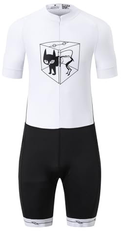 UGLY FROG Zwei Stile zufällig Radfahren Skinsuit Für Männer, Pro Kurzarm Fahrradanzug, MTB Jumpsuit, Schnell Trocknend Und Atmungsaktiv