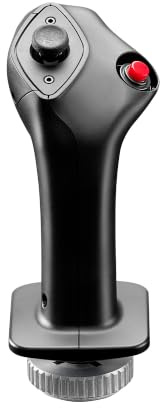 Thrustmaster Airbus Add-On Grip - Licenza ufficiale per PC | Impugnatura con licenza ufficiale Airbus, ispirata ai velivoli A300 e A400M, ideale per simulatori di volo su PC