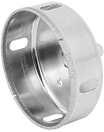 sourcingmap Foret Scie Cloche enduit de diamant de 85 mm Trépan pour verre porcelaine roche marbre carreaux céramique