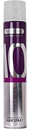 Morfose 10 Infinity Touch Hair Styling Spray 400ml – Ultra starker Halt – Glanzspray für Haare – Langanhaltendes Styling – Styling-Spray für Männer & Frauen – Professionelle Qualität