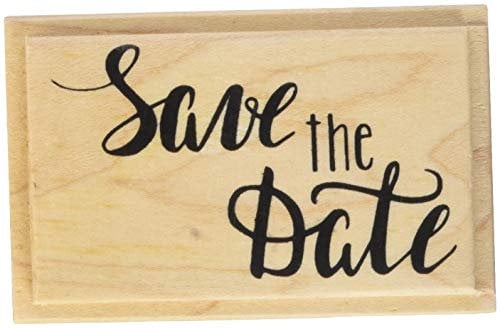 Knorr Prandell 211800353 Knorr prandell 211800353 Stempel aus Holz (Allgemein) Motivgröße 6,2 x 3,9 cm , Motiv: Save the Date