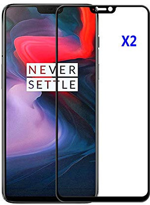 Kepuch 2 Pack Gehärtetes Glas Bildschirmschutz für Oneplus 6