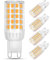 YUIIP G9 LED Lampen, 2700K Warmweiß (Extra Warm), Leuchtmittel Flimmerfrei Ersatz für Halogenlampen Sockel Birne AC 220-240V (5W Nicht Dimmbar, 4er Pack)