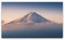 Bilder XXL Mount Fuji in Wolken 120x70cm Wandbild auf Leinwand