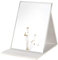 Zcooooool Miroir Grand Miroir de Maquillage Portable Super HD Miroir Multi Stand Angle Main Libre/Portable/Table Miroir Pliable 8.27X5.9 Pouces