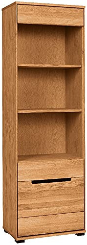 Elfo Standregal Lola Eiche-teilmassiv furniert B 63 x H 197x T 42 cm NEU/OVP