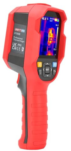 UNI-T UTi260B Thermal Camera Imager 49152Pixels 256x192 IR Resolution Handheld Infrared Camera Thermal Imaging IP65 2 Meter Drop Durability Rechargeable