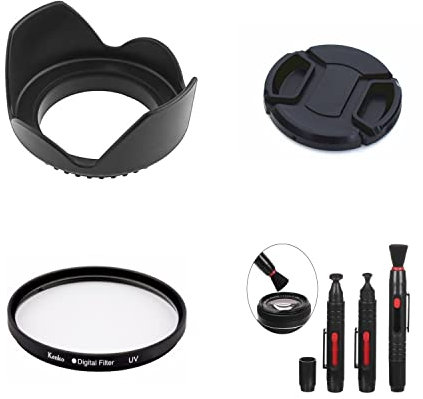 SK21 Objektiv-Set für Kameras mit 37 mm Durchmesser, UV-Filterpinsel-Set für Olympus M.Zuiko Digital ED 14-42 mm f/3.5-5.6 EZ Objektiv und Olympus M.Zuiko Digital 14-42 mm f/3.5-5.6 II R Objektiv