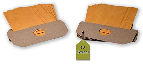 10 Staubsaugerbeutel kompatibel mit BOSCH BHZ 22 AF, 10 Staubbeutel + 1 Motor-Filter ähnlich Original Staubsaugerbeutel BOSCH BHZ… Serie, HX 220, BHZ 22 AF, BHZ 23 AF, Typ M