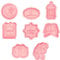 Rumyve 8pcs Eid Biscuit Cutter,3D Biscuit Cutter Set,Muslim Biscuit Mold Eid Holiday Home DIY Biscuit Party Supplies(Style B)